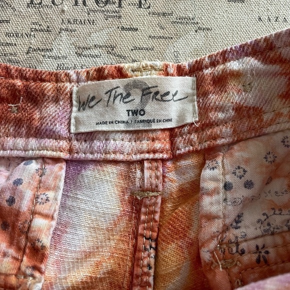 We The Free She's A Legend Harem Shorts | Free People Tie Dye Shorts - Picture 9 of 11